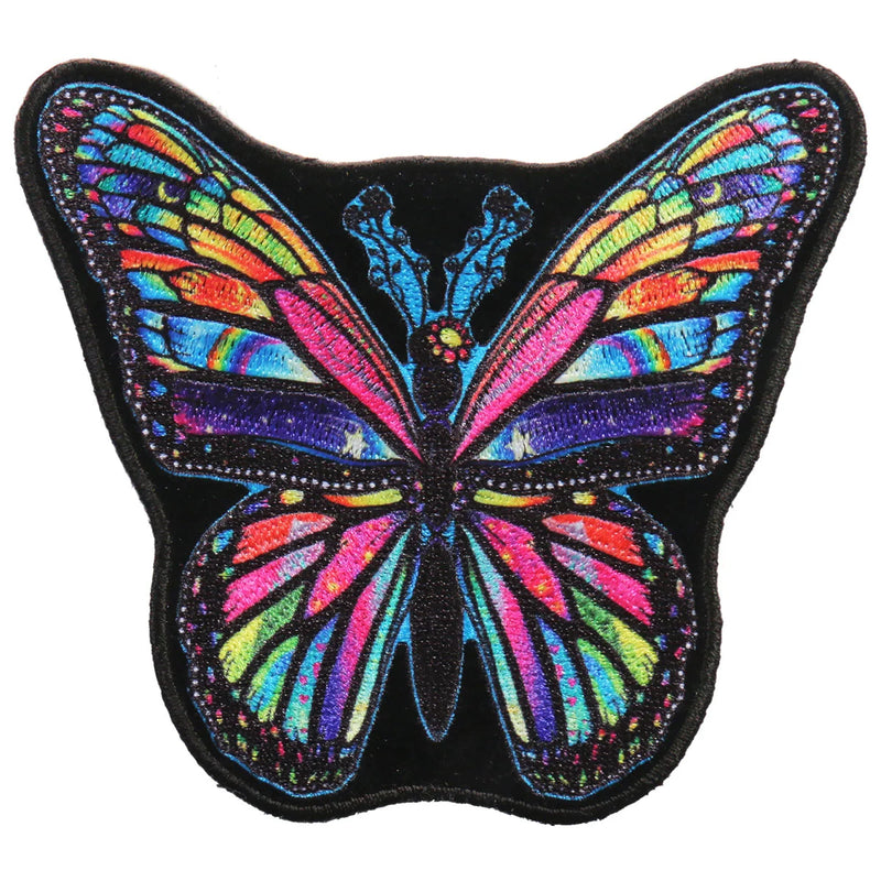 Rainbow Butterfly 4" Patch