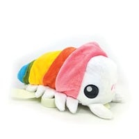 Rainbow Roly Poly Plush Backpa