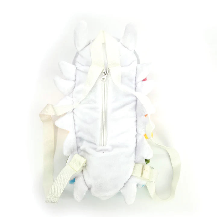 Rainbow Roly Poly Plush Backpa