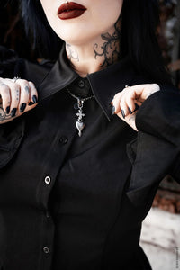 Ravenmourne Puff Sleeve Peplum