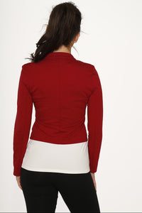 Red Military Jacket