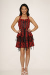 Red Plaid Pretty Pirate Mini Dr