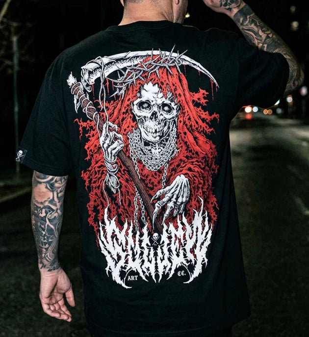Red Reaper-Standard Metal Font