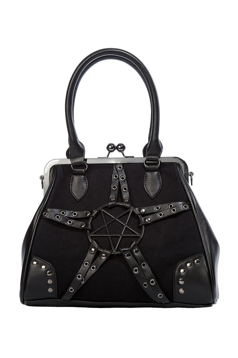 Restrict Handbag Pentagram Kiss