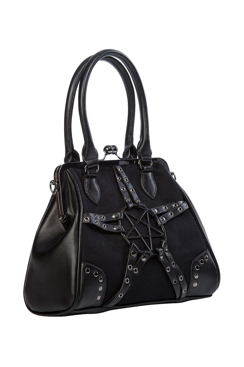 Restrict Handbag Pentagram Kiss