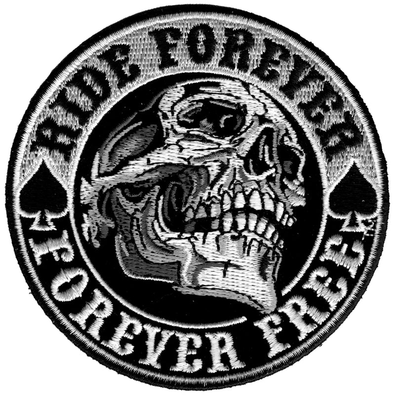 Ride Forever Skull Patch