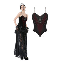 Romantic Heart Velvet Corset