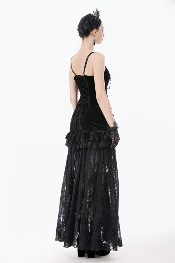 Romantic Heart Velvet Corset
