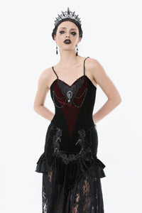 Romantic Heart Velvet Corset