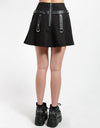 Harness Strap Skirt Black