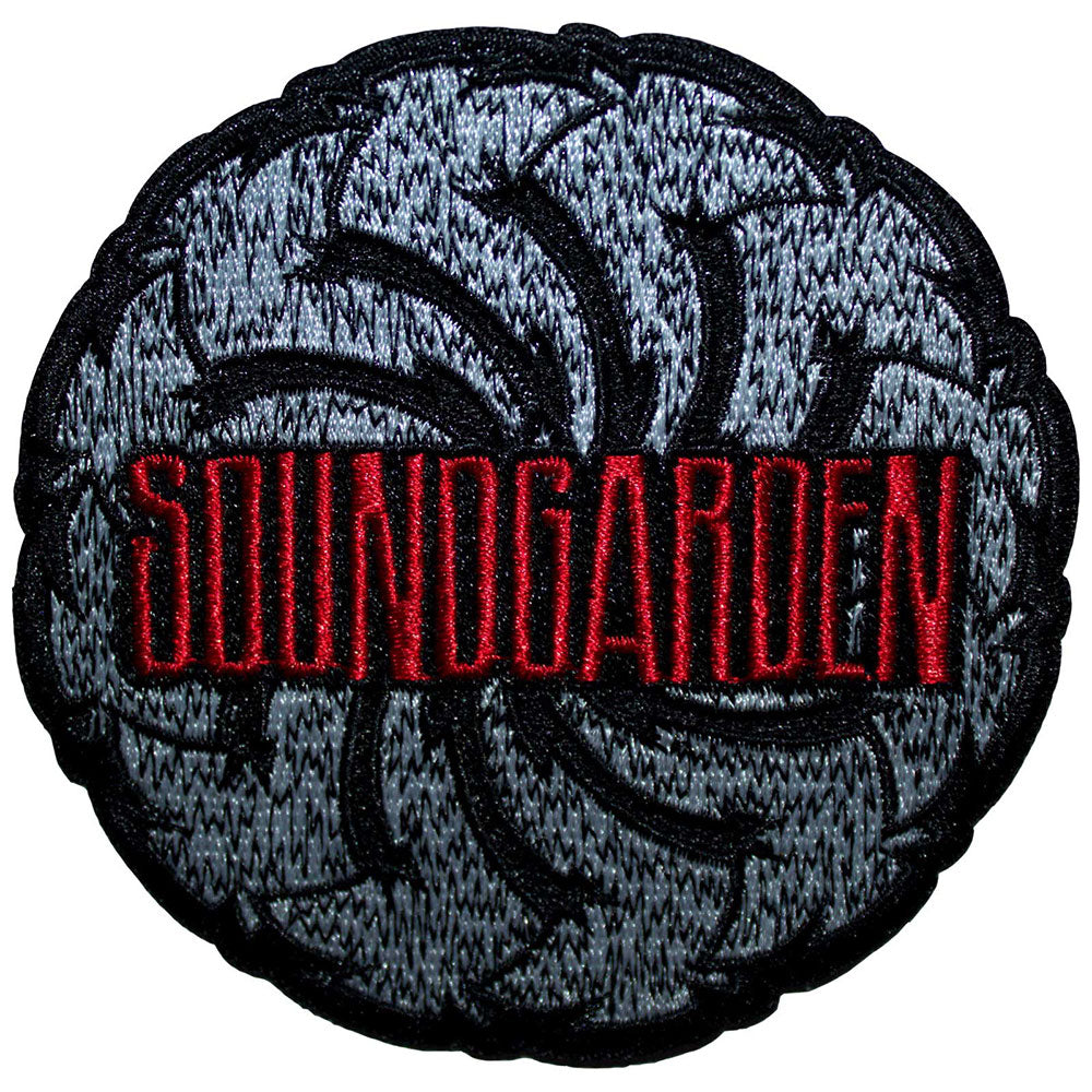 Soundgarden Logo Swirl B/W