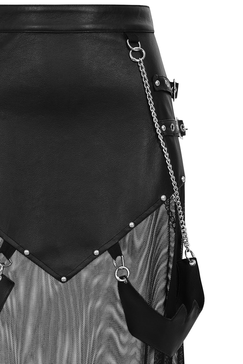 Black Lamia Skirt