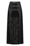 Black Velkyn Skirt