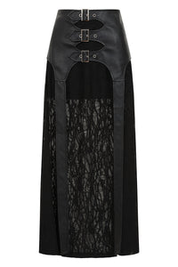 Black Velkyn Skirt