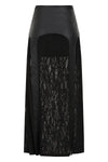 Black Velkyn Skirt