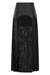 Black Velkyn Skirt