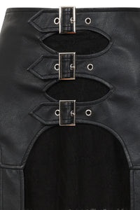 Black Velkyn Skirt