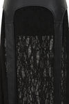 Black Velkyn Skirt