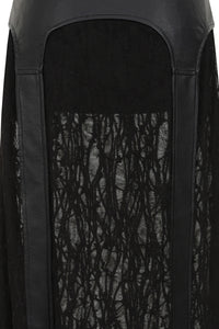 Black Velkyn Skirt