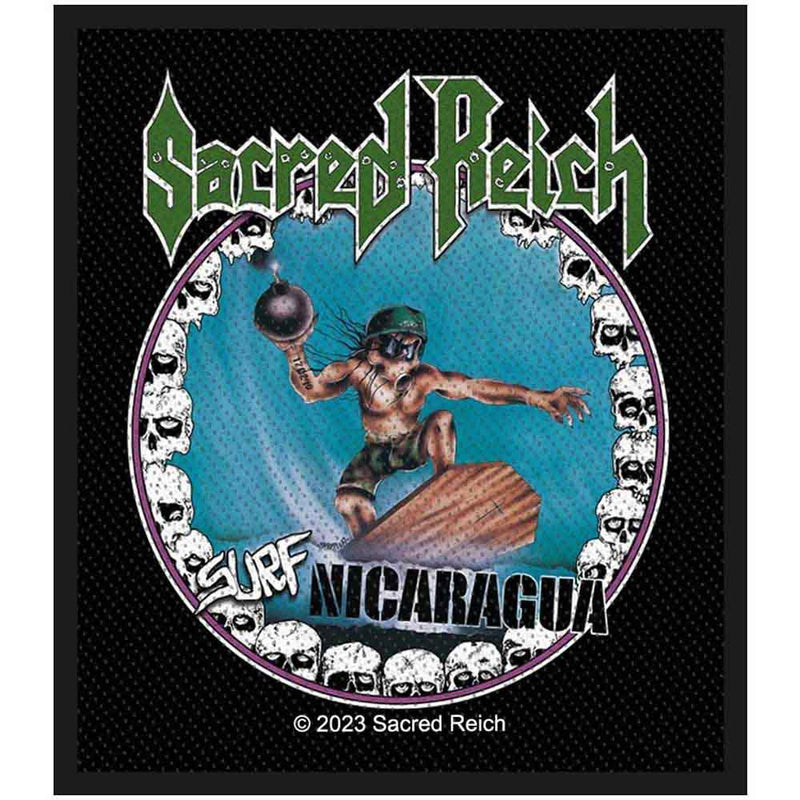 Sacred Reich Surf Nicaragua Patch