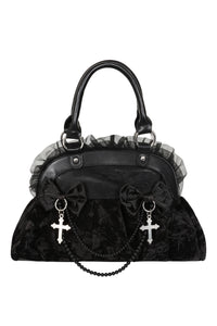 Sanctum Velvet Bag Blk