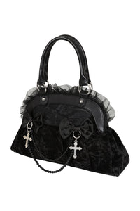 Sanctum Velvet Bag Blk