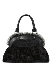 Sanctum Velvet Bag Blk