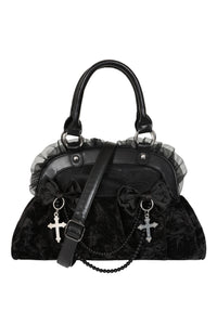 Sanctum Velvet Bag Blk