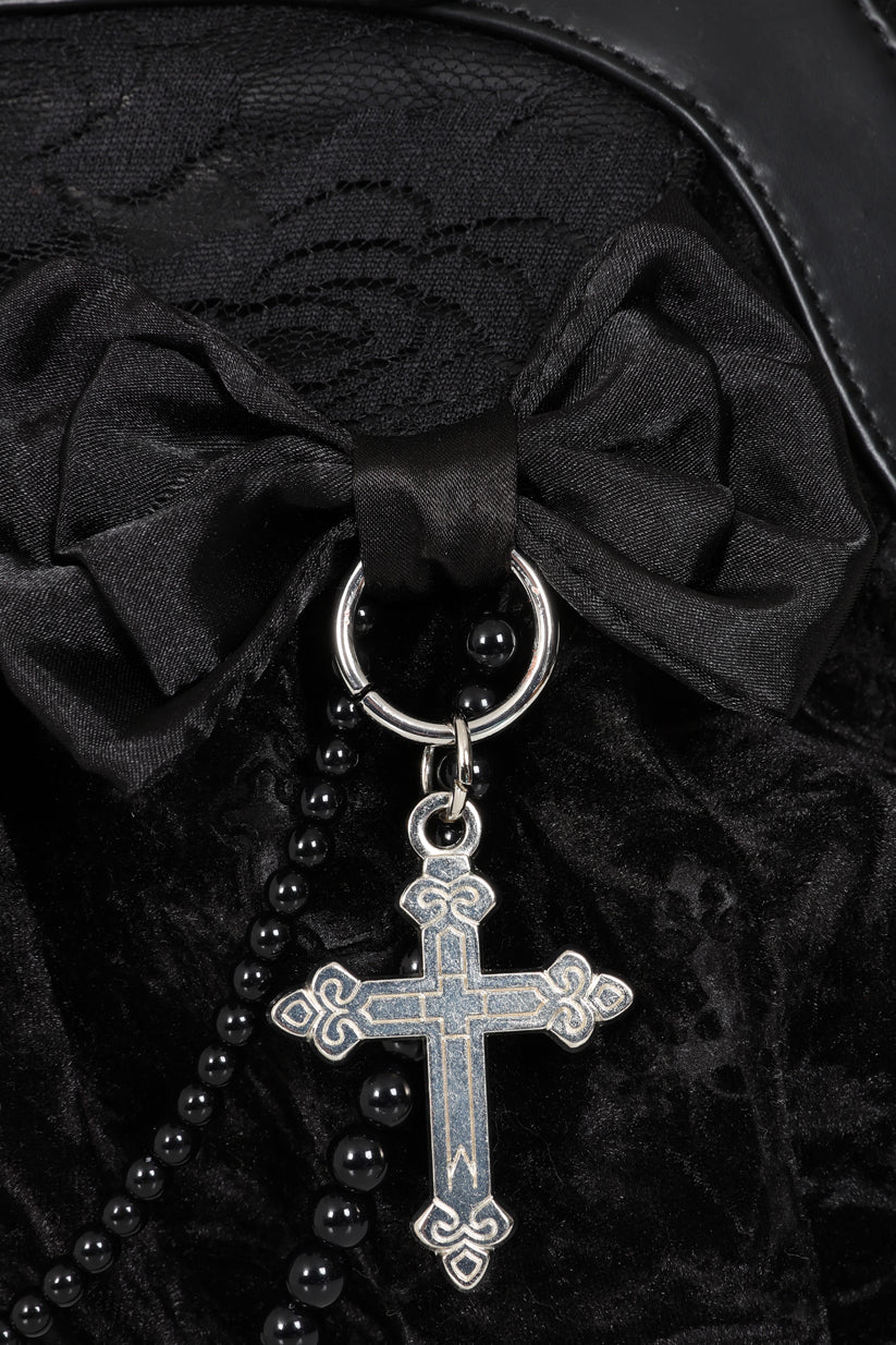 Sanctum Velvet Bag Blk