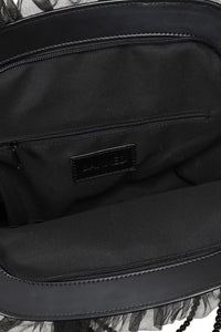 Sanctum Velvet Bag Blk