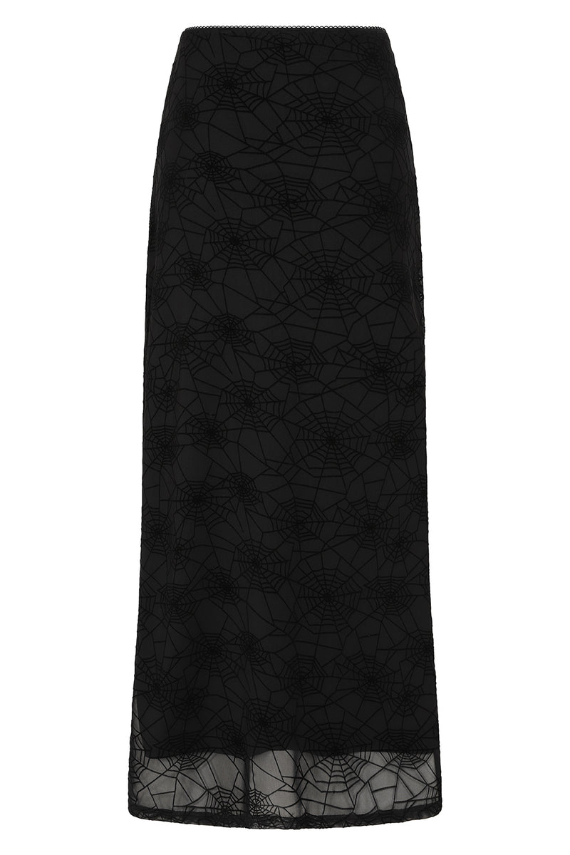 Seraphina Mesh Spiderweb Long S