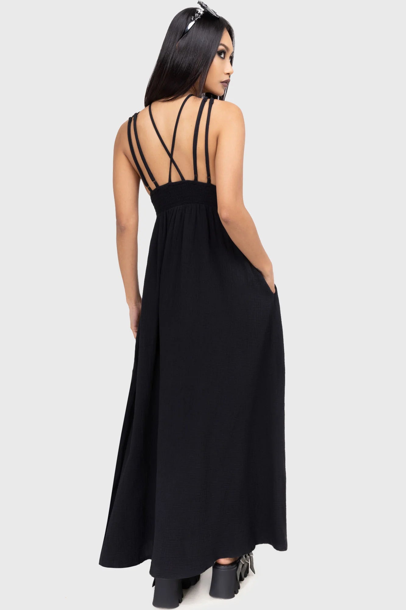 Shadow Dance Dress Blk