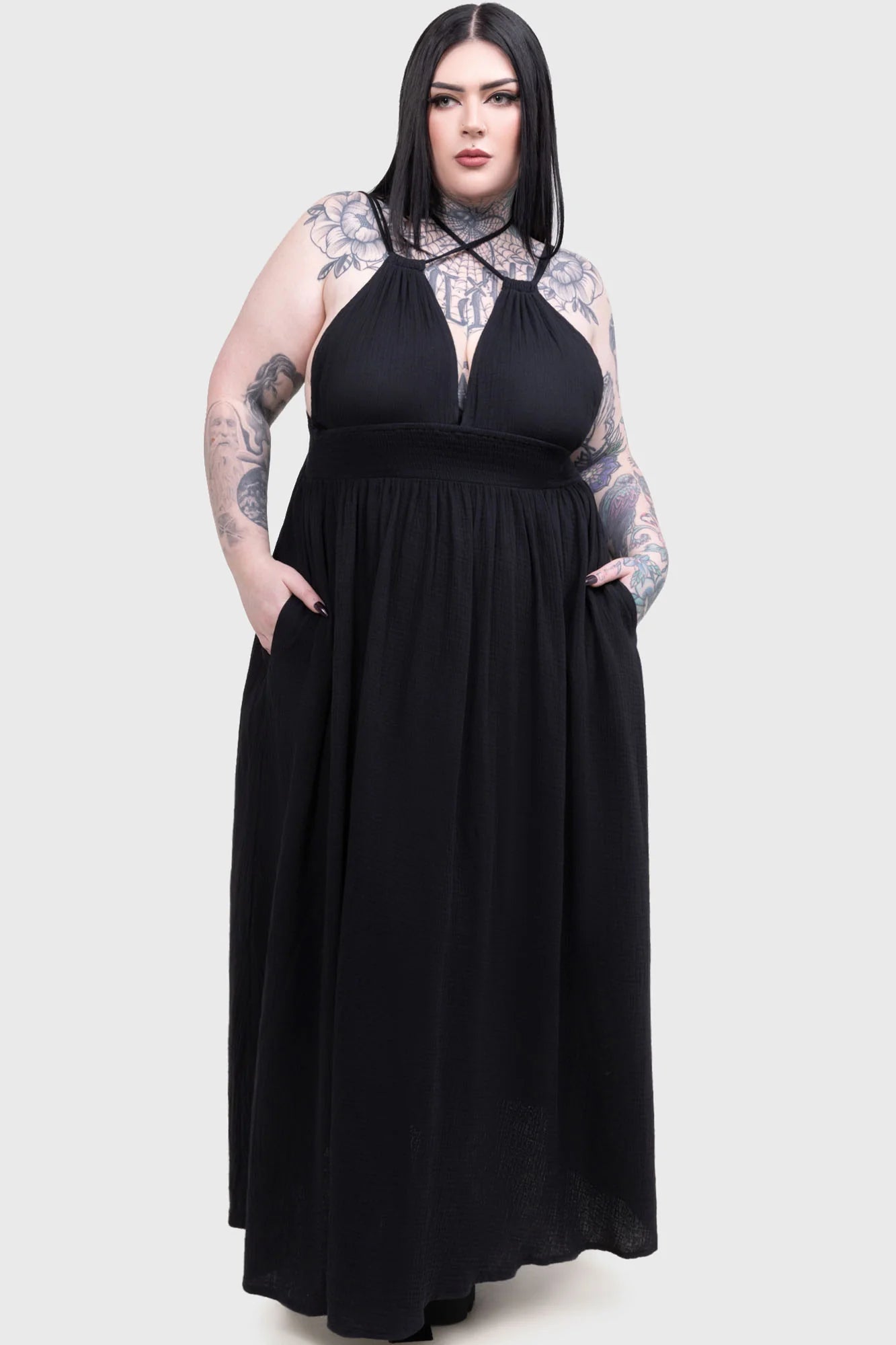 Shadow Dance Dress Blk