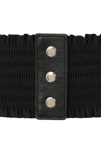 Shady Gal Elastic Belt Black