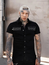 Shallow Grave Studded Shirt
