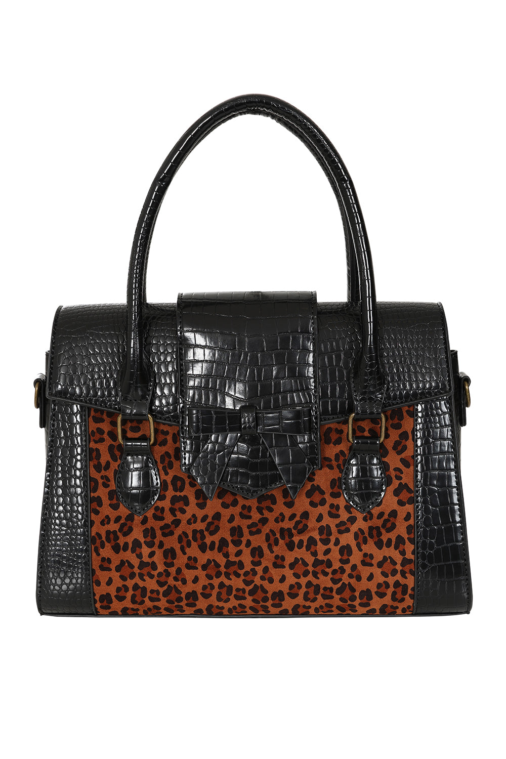 Sheena Leopard Handbag