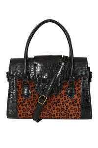 Sheena Leopard Handbag