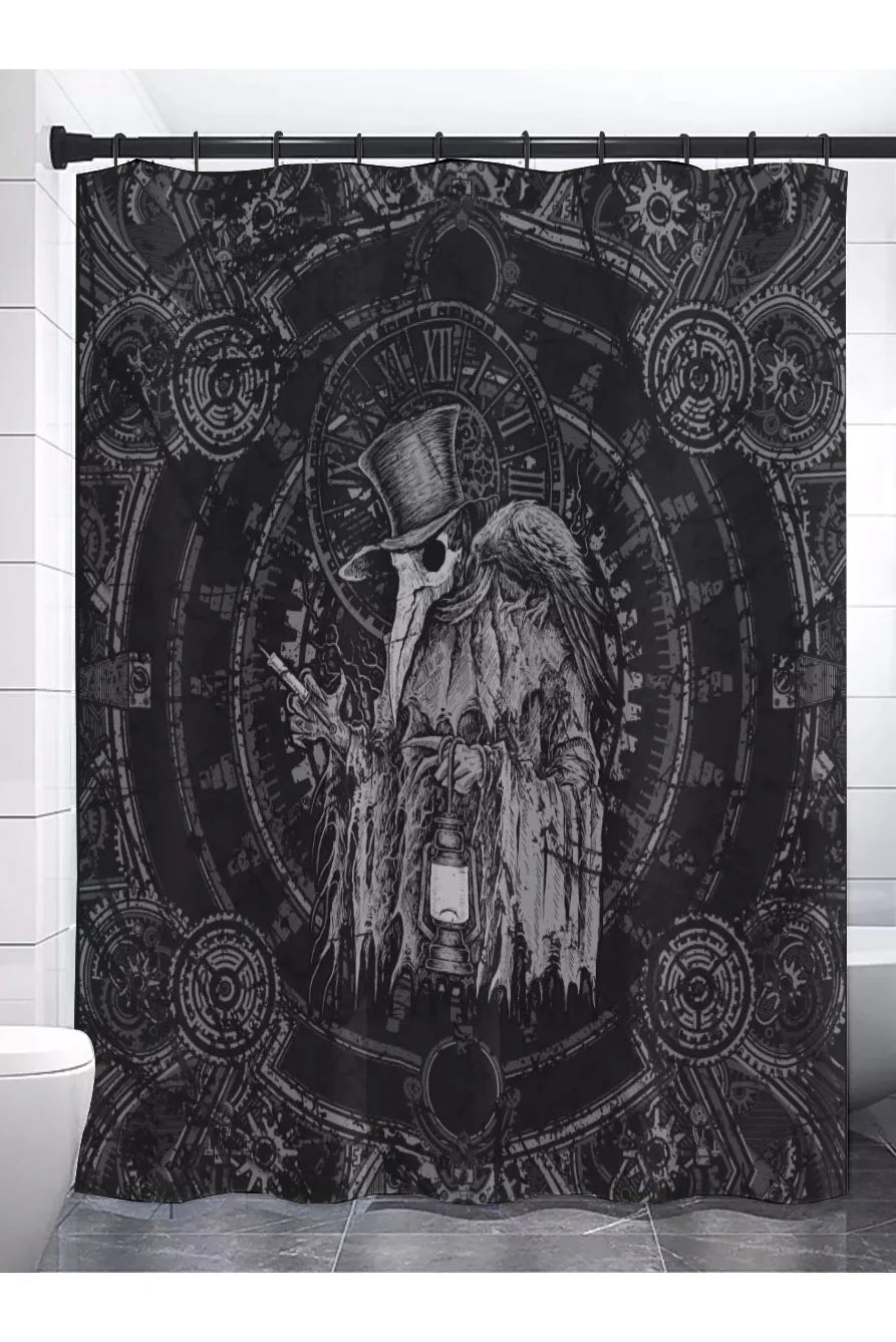 Shower Curtain-Plague Doctor