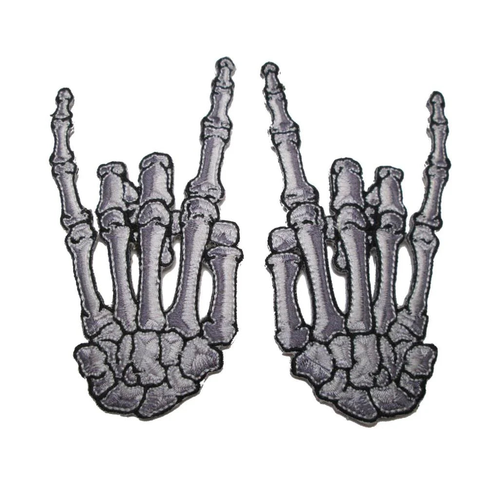 Skellie Devil Hand White