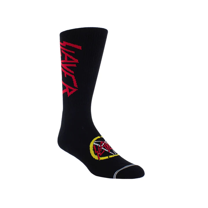 Slayer Black Crew Socks