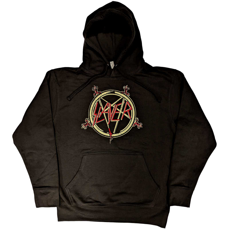 Slayer Pentagram Pullover Hoodi