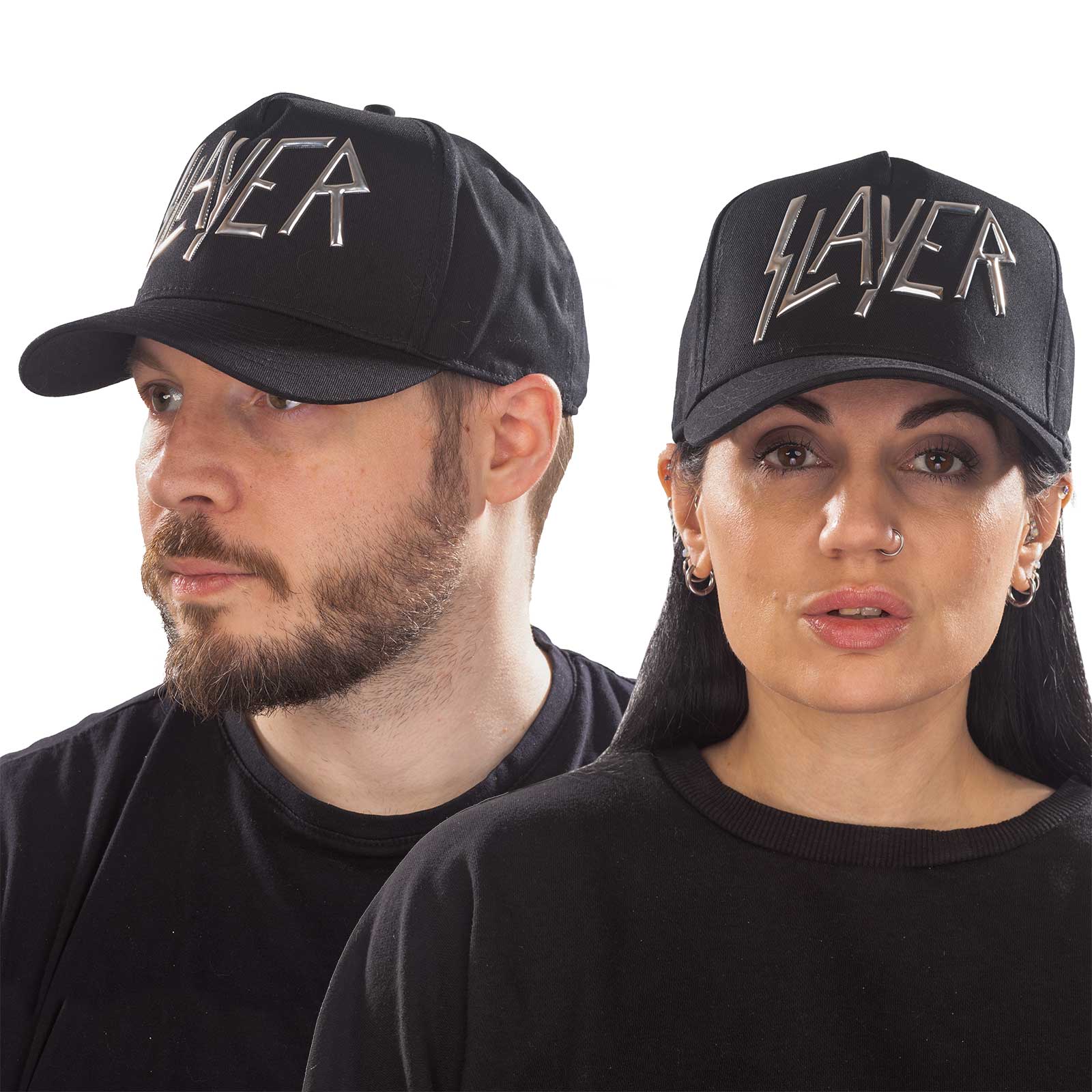 Slayer Sonic Silver Logo Cap
