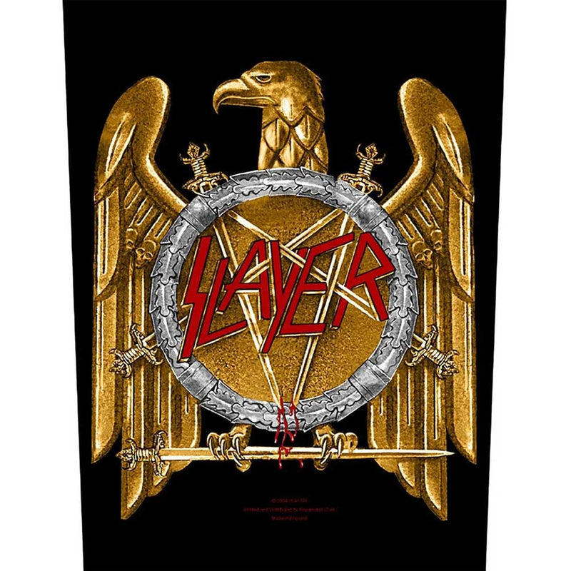 Slayer golden eagle back patch