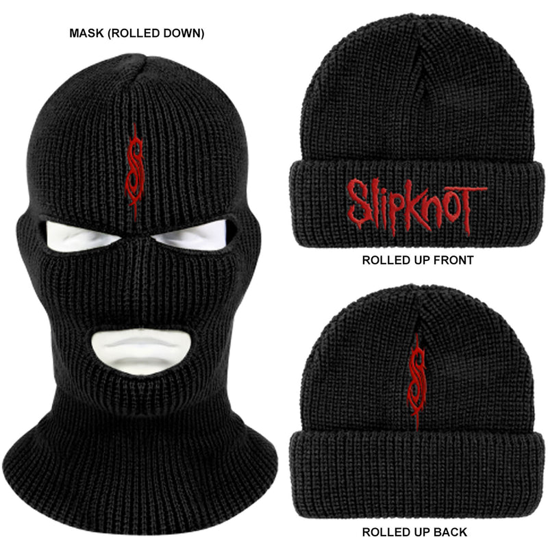 Slipknot Logo Face Mask Beanie