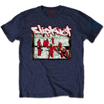 Slipknot Red Jumpsuits Navy T
