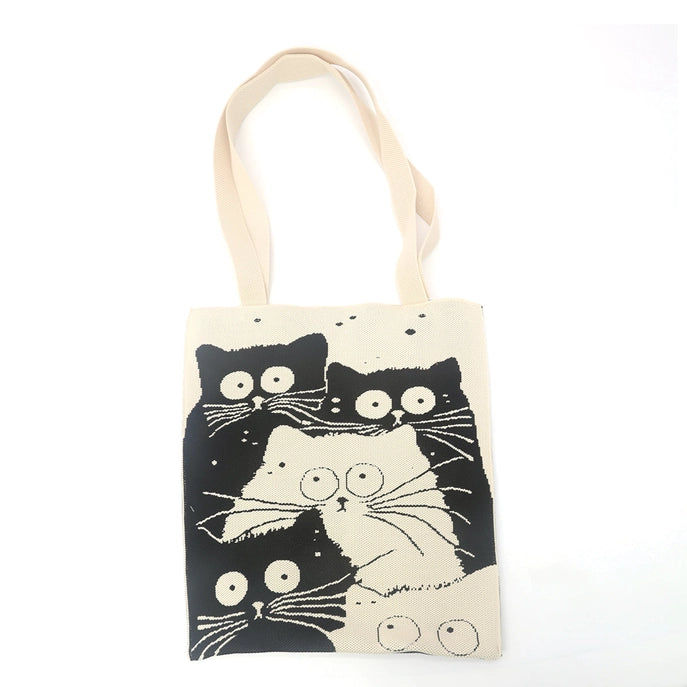 S Tote w/Big Eyed Cats