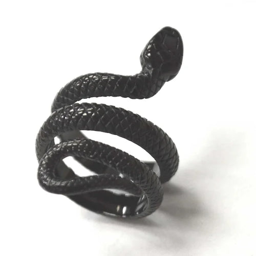 Snake Ring-Black