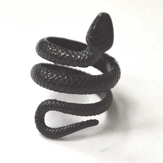 Snake Ring-Black