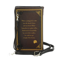 Snow White Book Clutch Bag
