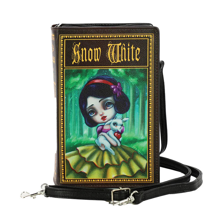 Snow White Book Clutch Bag
